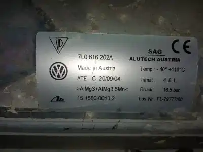 Автозапчасти б/у центральный амортизатор аккумулятора за porsche cayenne (typ 9pa) básico ссылки oem iam 7l0616202a