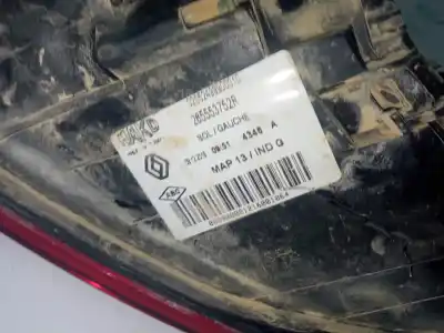 Автозапчастина б/у лівий ход ліхар для renault clio iv (bh_) 1.5 dci 75 посилання на oem iam 265553752r  