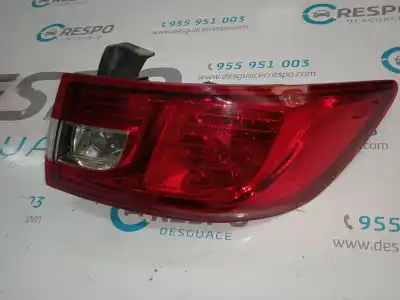 Second-hand car spare part right tailgate light for renault clio iv expression oem iam references 265509846r  
