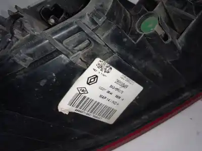 Second-hand car spare part right tailgate light for renault clio iv expression oem iam references 265509846r  