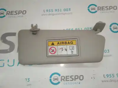 Second-hand car spare part left sunshade for renault clio iv expression oem iam references   