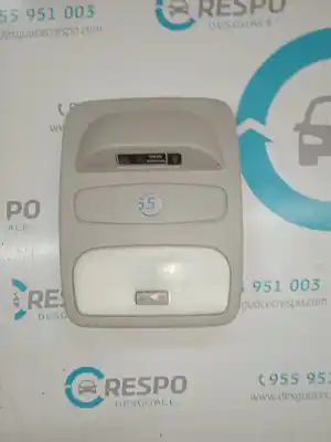 Second-hand car spare part interior light for renault clio iv expression oem iam references 969805401r  