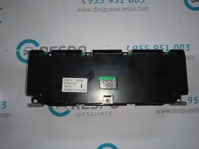 Second-hand car spare part multifunction display for mitsubishi montero (v80/v90) 3.2 di-d intense oem iam references 8750a165  