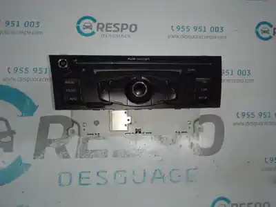 Peça sobressalente para automóvel em segunda mão sistema de áudio / rádio cd por audi a4 b8 (8k2) 2.0 tdi referências oem iam 8t1035186b  
