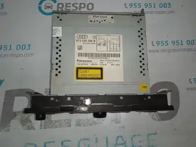 Peça sobressalente para automóvel em segunda mão Sistema De áudio / Rádio Cd por AUDI A4 B8 (8K2) 2.0 TDI Referências OEM IAM 8T1035186B  