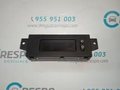 Second-hand car spare part multifunction display for opel corsa d cosmo oem iam references 13373979  