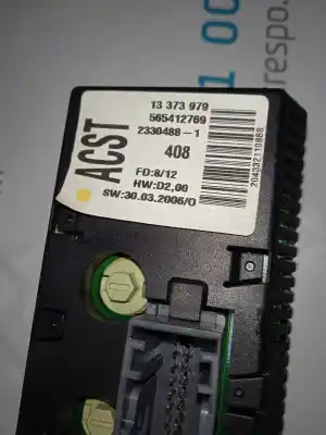 Second-hand car spare part multifunction display for opel corsa d cosmo oem iam references 13373979  