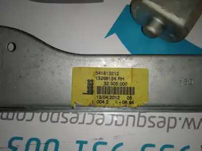 Second-hand car spare part passenger side right window regulator for opel corsa d cosmo oem iam references 13298154  