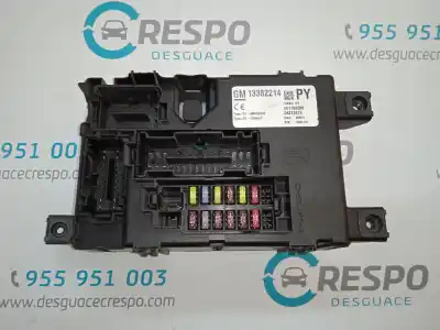 Second-hand car spare part fuse box unit for opel corsa d cosmo oem iam references 13382214  