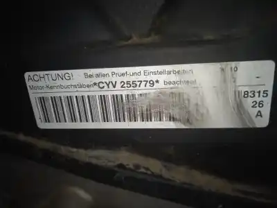 Second-hand car spare part complete engine for seat leon (5f1) 1.2 tsi oem iam references cyv  