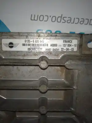 Pezzo di ricambio per auto di seconda mano  per MINI MINI (R50, R53)  Riferimenti OEM IAM 61356935645  