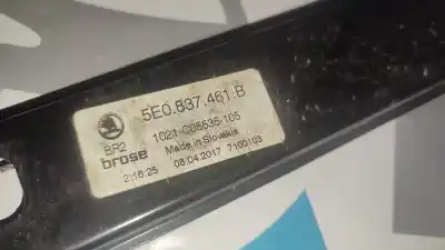 Автозапчасти б/у регулятор стекла переднего левого за skoda octavia iii combi (5e5, 5e6) 1.6 tdi ссылки oem iam 5e0837461b