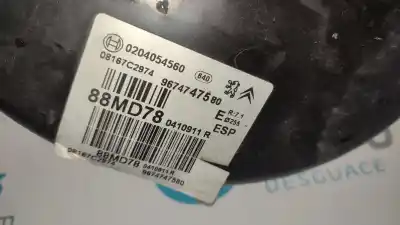 Автозапчасти б/у тормозной серво за citroen c4 lim. 1.6 blue-hdi fap ссылки oem iam 9874747580  