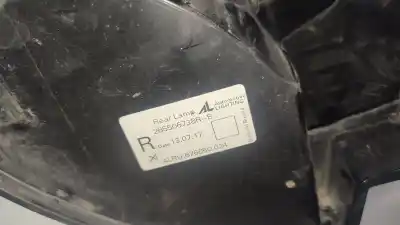 Автозапчастина б/у правий ліхтар для renault captur i (j5_, h5_) 1.5 dci 90 посилання на oem iam 265506738r  