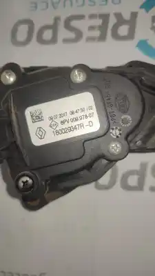 Peça sobressalente para automóvel em segunda mão pedal do acelerador por renault captur i (j5_, h5_) 1.5 dci 90 referências oem iam 180029347r  