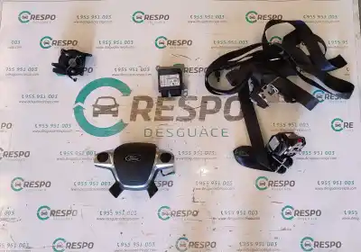 Peça sobressalente para automóvel em segunda mão kit airbag por ford c-max (cb7) (2010->) 1.6 titanium [1.6 ltr. - 85 kw tdci cat] referências oem iam 
