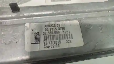 Peça sobressalente para automóvel em segunda mão elevador de vidros traseiro esquerdo por peugeot 208 active referências oem iam 9673153980