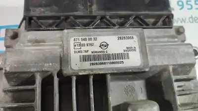 Peça sobressalente para automóvel em segunda mão centralina de motor uce por ssangyong korando 2.0 td cat referências oem iam 28283968
