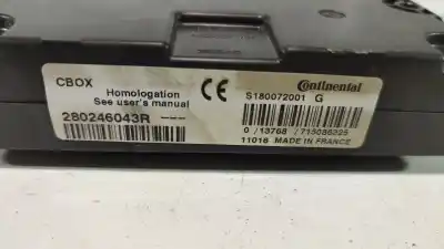 İkinci el araba yedek parçası elektronik modül için renault scénic iii (jz0/1_) 1.9 dci (jz0j, jz1j, jz1k, jz1s) oem iam referansları 280246043r  