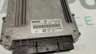 Second-hand car spare part ecu engine control for renault koleos 2.0 dci d fap oem iam references 237100746r  0281017701