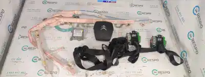 Second-hand car spare part airbag kit for citroen c4 lim. 1.6 hdi fap oem iam references   