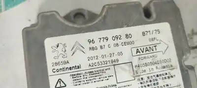 Second-hand car spare part airbag kit for citroen c4 lim. 1.6 hdi fap oem iam references   