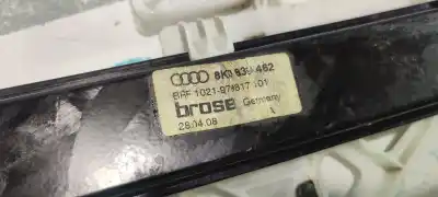 Peça sobressalente para automóvel em segunda mão elevador de vidros traseiro direito por audi a4 b8 (8k2) 2.0 tdi referências oem iam 8k0839462