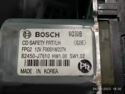 Second-hand car spare part driver left window regulator for kia ceed (cd) 1.6 crdi 136 oem iam references 82470j7010  