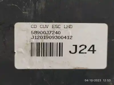 Second-hand car spare part abs for kia ceed (cd) 1.6 crdi 136 oem iam references 58910j7240 58900j7240 j758922500