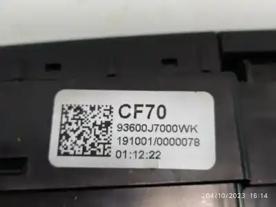 Second-hand car spare part hazard warning lights for kia ceed (cd) 1.6 crdi 136 oem iam references 93600j7000wk