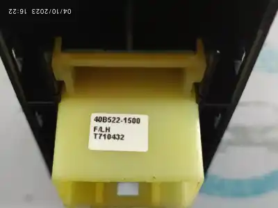 Second-hand car spare part rear right power window switch for kia ceed (cd) 1.6 crdi 136 oem iam references 40b5221500