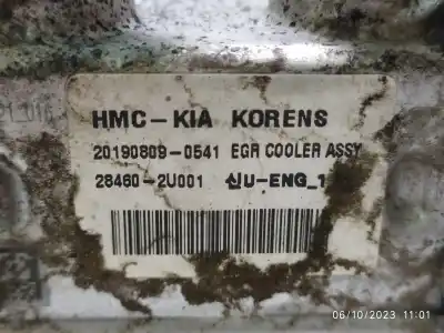 Second-hand car spare part egr cooler for kia ceed (cd) 1.6 crdi 136 oem iam references 284602u001