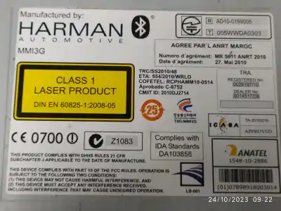 Peça sobressalente para automóvel em segunda mão módulo / sistema de navegação gps por audi a6 lim. (4g2) 3.0 tdi referências oem iam 4g0035670k
