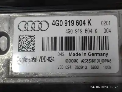 Second-hand car spare part multifunction display for audi a6 lim. (4g2) 3.0 tdi oem iam references 4g0919604k  