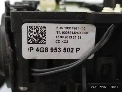Second-hand car spare part multifunction switch for audi a6 lim. (4g2) 3.0 tdi oem iam references 4g8953502p  