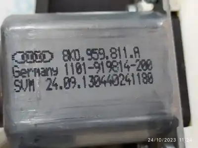 Peça sobressalente para automóvel em segunda mão elevador de vidros traseiro esquerdo por audi a6 lim. (4g2) 3.0 tdi referências oem iam 4g0839461