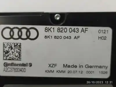Автозапчасти б/у климат-контроль за AUDI A4 B8 (8K2) 2.0 TDI ссылки OEM IAM 8K1820043AF   Автозапчасти б/у климат-контроль за AUDI A4 B8 (8K2) 2.0 TDI ссылки OEM IAM 8K1820043AF