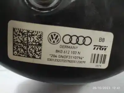Peça sobressalente para automóvel em segunda mão servo freio por audi a4 b8 (8k2) 2.0 tdi referências oem iam 8k0612103n Peça sobressalente para automóvel em segunda mão servo freio por audi a4 b8 (8k2) 2.0 tdi referências oem iam 8k0612103n