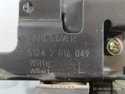 Pezzo di ricambio per auto di seconda mano baule / serratura del cancello per land rover range rover (lm) 3.0 td6 riferimenti oem iam 51247016049  