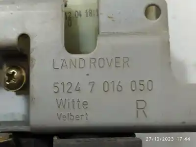 Автозапчастина б/у замок багажника / ворот для land rover range rover (lm) 3.0 td6 посилання на oem iam 51247016050  