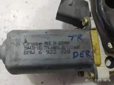 Peça sobressalente para automóvel em segunda mão ELEVADOR DE VIDROS TRASEIRO DIREITO por BMW SERIE 5 BERLINA (E60)  Referências OEM IAM 7034388 6922320 7075674