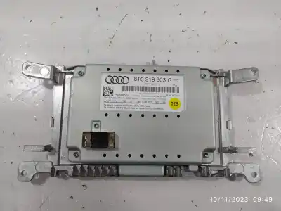 Peça sobressalente para automóvel em segunda mão display gps / multimídia por audi a4 b8 (8k2) 2.0 tdi referências oem iam 8t0919603g Peça sobressalente para automóvel em segunda mão display gps / multimídia por audi a4 b8 (8k2) 2.0 tdi referências oem iam 8t0919603g