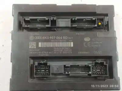 Peça sobressalente para automóvel em segunda mão módulo de confort / bsi /bcm por audi a4 b8 (8k2) 2.0 tdi referências oem iam 8k0907064gd Peça sobressalente para automóvel em segunda mão módulo de confort / bsi /bcm por audi a4 b8 (8k2) 2.0 tdi referências oem iam 8k0907064gd