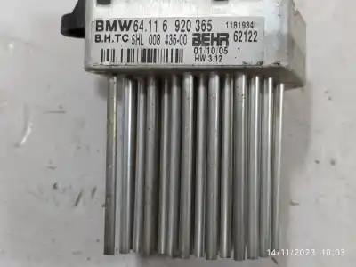 Peça sobressalente para automóvel em segunda mão resistência sofagem chauffage por bmw x3 (e83) 2.0 16v diesel cat referências oem iam 6920365