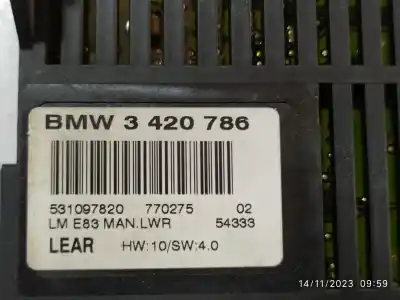 Second-hand car spare part electronic module for bmw x3 (e83) 2.0 16v diesel cat oem iam references 3420786  