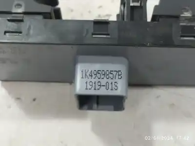 Pezzo di ricambio per auto di seconda mano interruttore alzacristalli anteriore sinistro per volkswagen passat b6 variant (3c5) 2.0 tdi 16v riferimenti oem iam 1k4959857b   Pezzo di ricambio per auto di seconda mano interruttore alzacristalli anteriore sinistro per volkswagen passat b6 variant (3c5) 2.0 tdi 16v riferimenti oem iam 1k4959857b