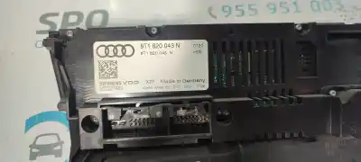 Peça sobressalente para automóvel em segunda mão comando de sofagem (chauffage / ar condicionado) por audi a4 b8 (8k2) 2.0 tdi referências oem iam 8t1820043n   Peça sobressalente para automóvel em segunda mão comando de sofagem (chauffage / ar condicionado) por audi a4 b8 (8k2) 2.0 tdi referências oem iam 8t1820043n