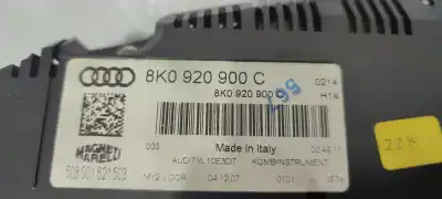 Peça sobressalente para automóvel em segunda mão quadrante por audi a4 b8 (8k2) 2.0 tdi referências oem iam 8k0920900c   Peça sobressalente para automóvel em segunda mão quadrante por audi a4 b8 (8k2) 2.0 tdi referências oem iam 8k0920900c