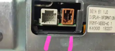 Second-hand car spare part multifunction display for mazda 3 lim. () 1.5 diesel cat oem iam references b61a611j0  