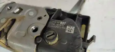 Second-hand car spare part front right door lock for citroen c-elysée (11.2012->) 1.6 exclusive [1.6 ltr. - 68 kw hdi fap] oem iam references 767857  